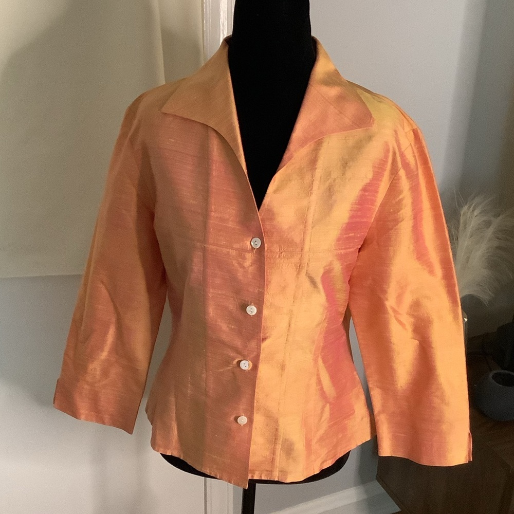 Orange Blazer